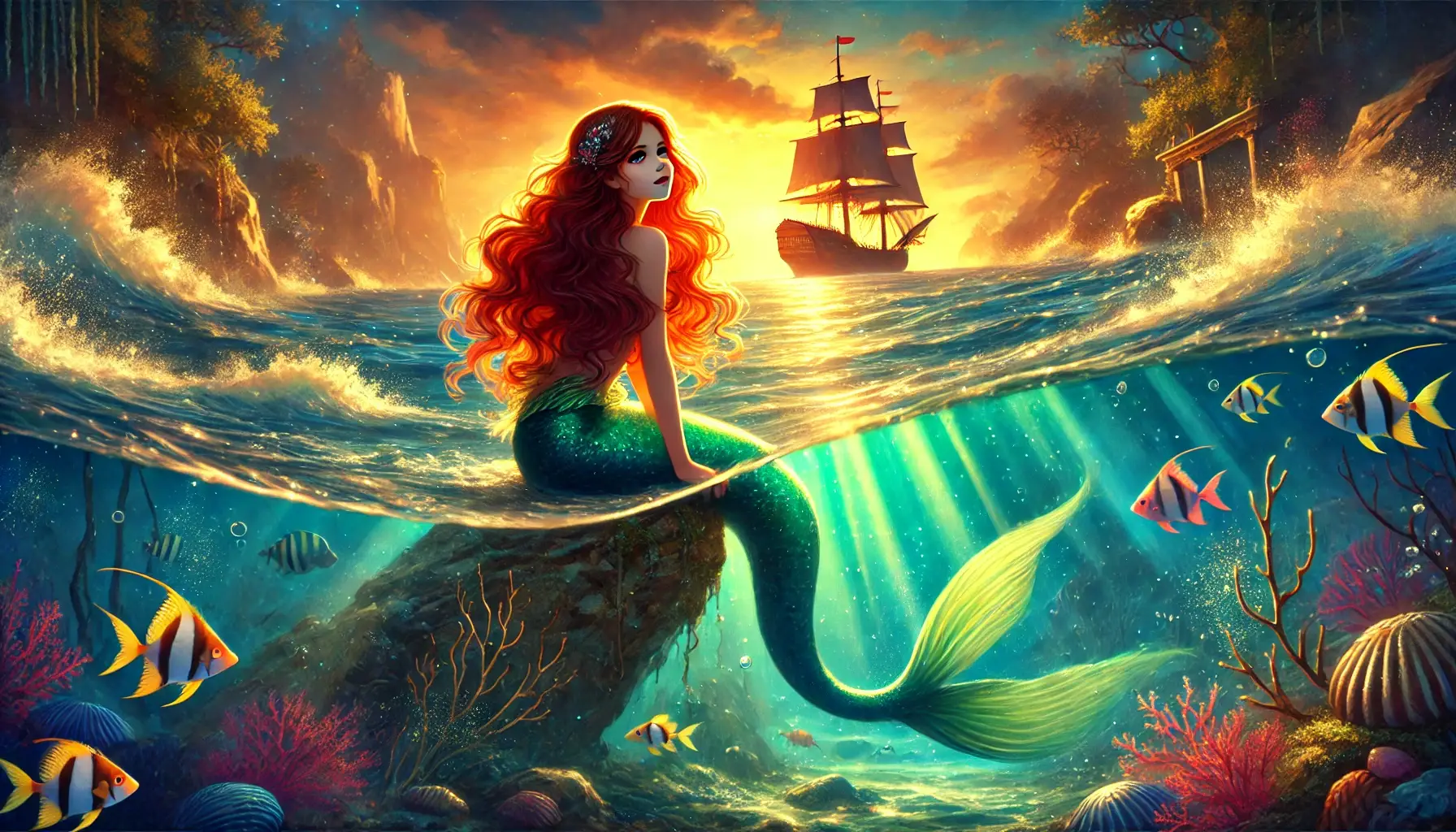 The Little Mermaid - A magical bedtime story for children