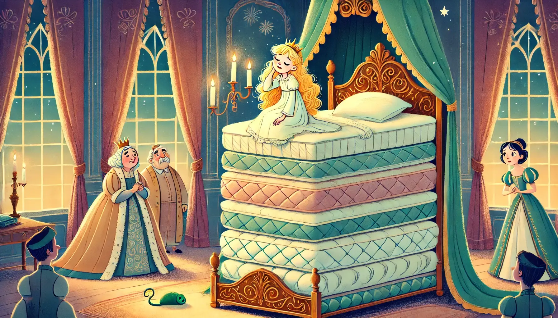 The Princess and the Pea - A magical bedtime story for children