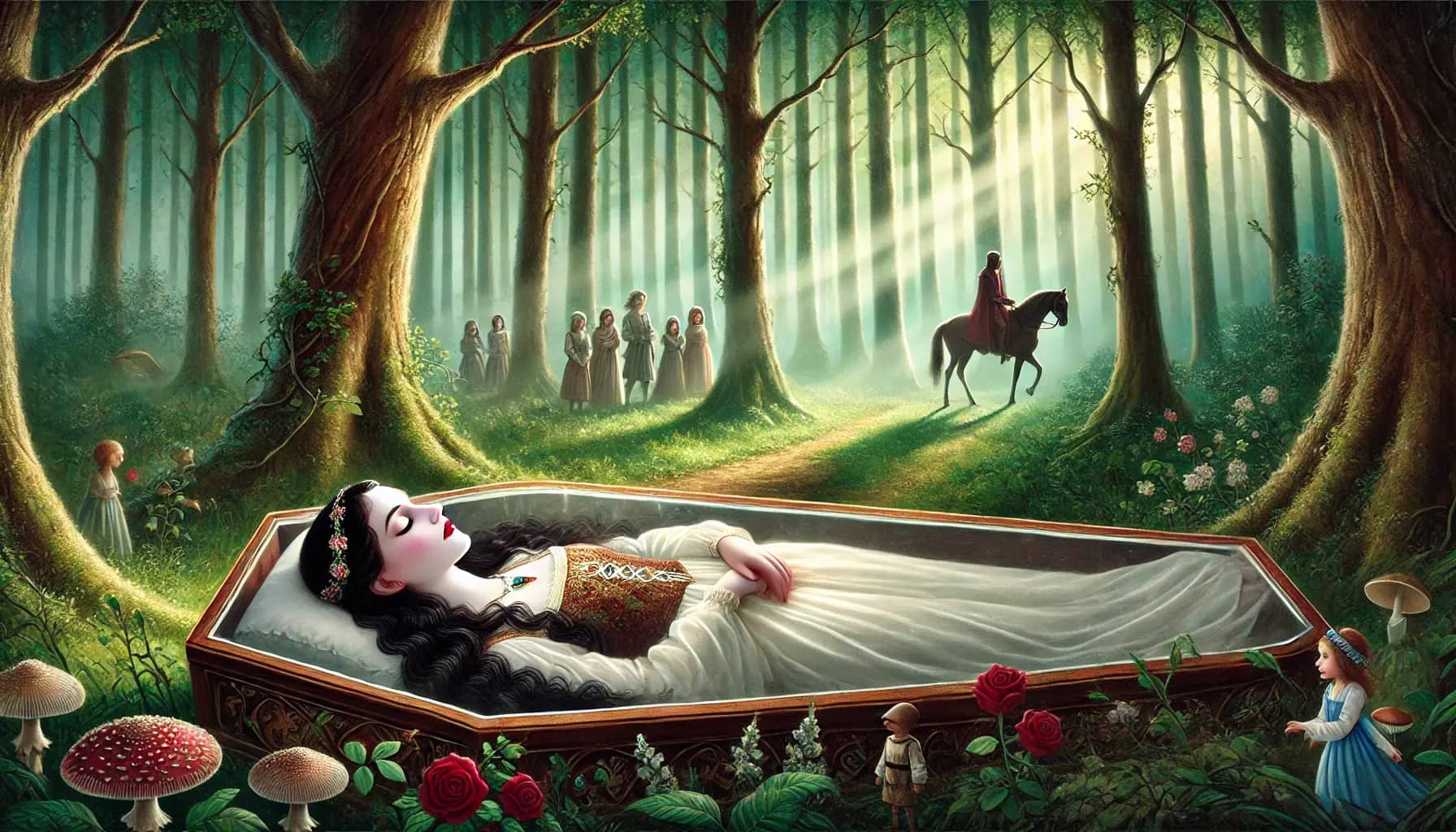 Snow White and the Seven Dwarfs - A magical bedtime story for children